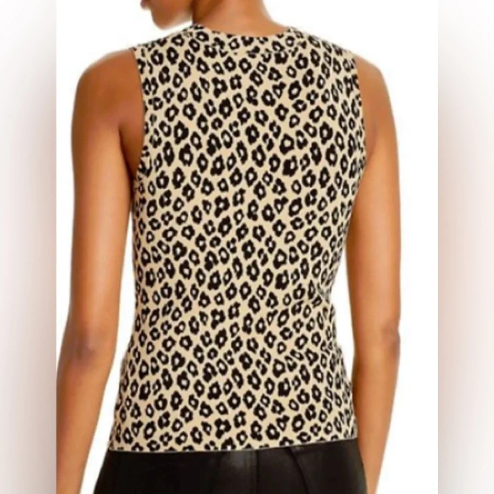 Theory Leopard Shell Tank - Picture 3 of 7